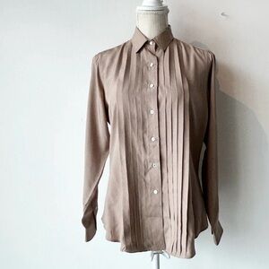 For the Republic Linen Button Down Sz 12-0123